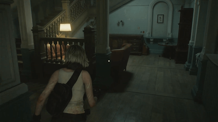 Head to Room with Stairs