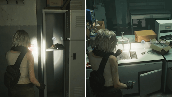 Collect Scrap and Blood Collector