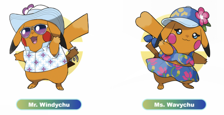 Mr. WIndychu and Ms. Wavychu