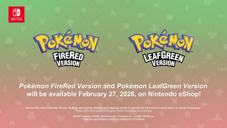 pokemon firered and leafgreen release date