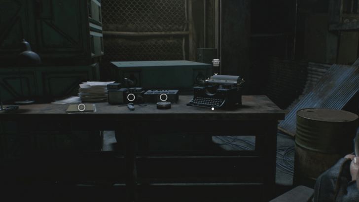 Water Treatment Plant Storage Bay Typewriter