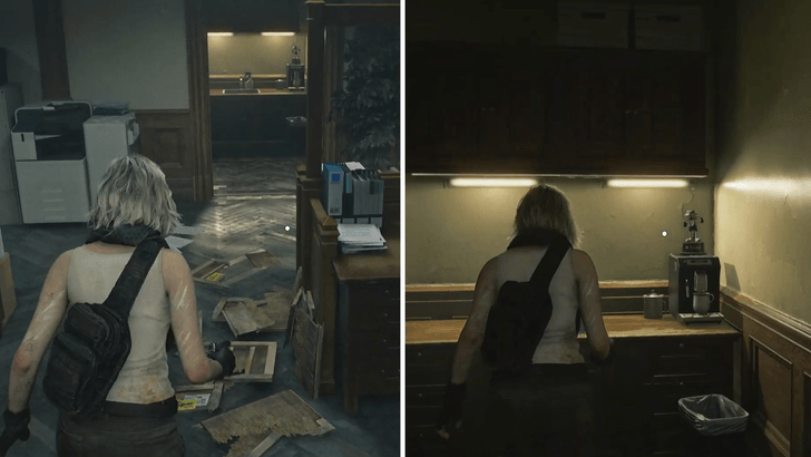 Kitchenette Doorway Mr. Racoon