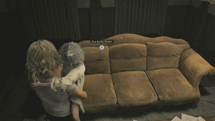 Resident Evil Requiem Put Emily Down