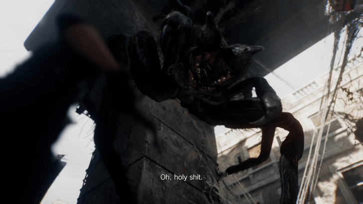 Giant Spider Cutscene