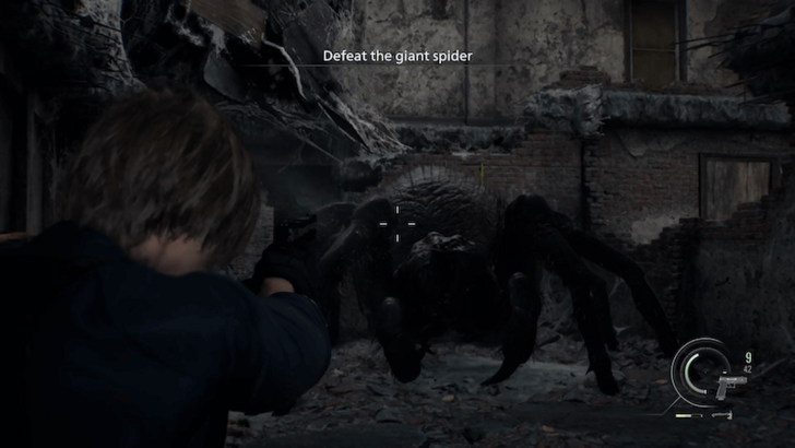 Defeat the Giant Spider