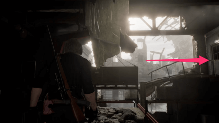 Turn Right to Adjacent Building