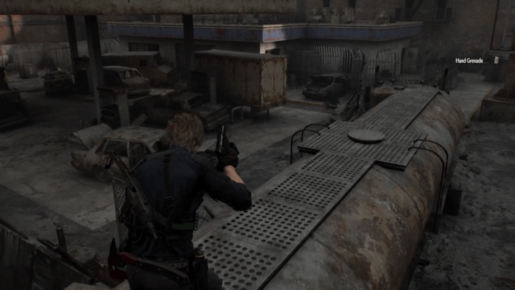 Drop Down Gas Station