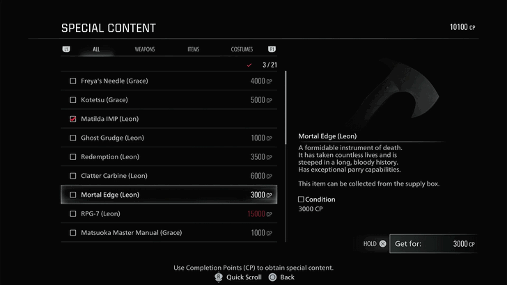 How to Get Mortal Edge