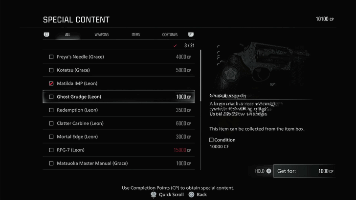 How to Get Ghost Grudge