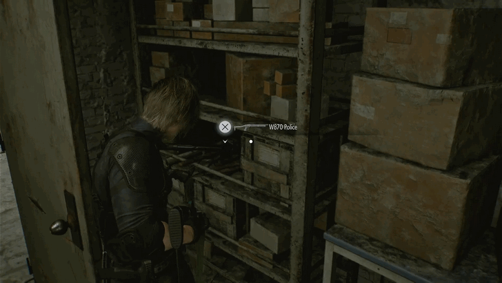 W870 Police Overworld Location