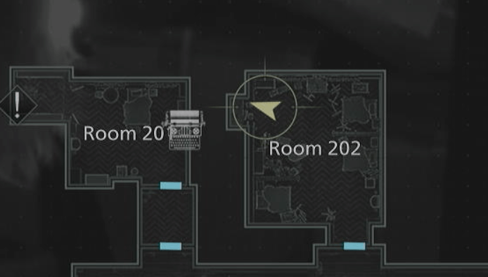 Note on Cardboard Box Map Location