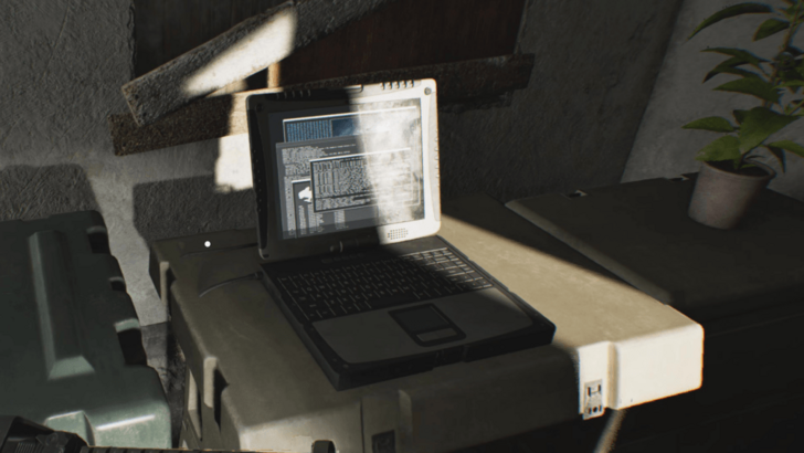 East Raccoon City Rooftop Computer