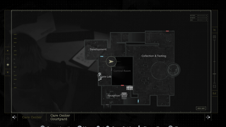 Grace Ashcroft Blood Analysis Report Map Location