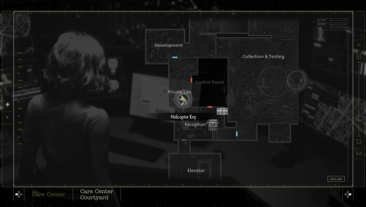 Helicopter Key Map Location