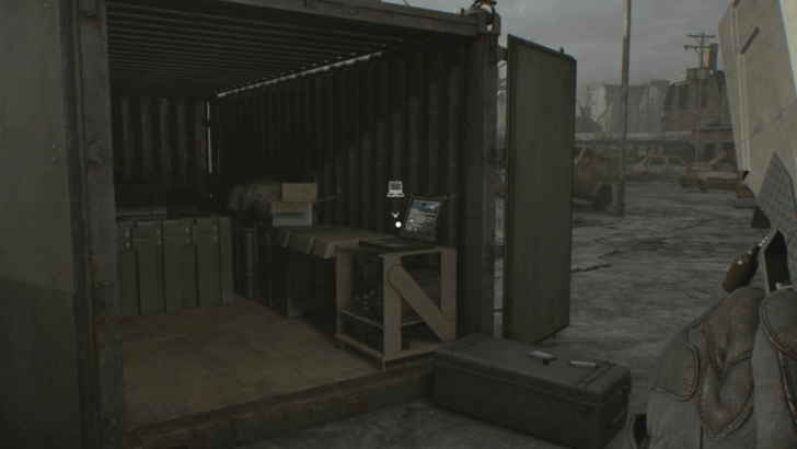 Raccoon City Center Gun Shop Computer