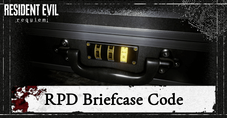 Resident Evil Requiem RE9 RPD Briefcase Code Solution
