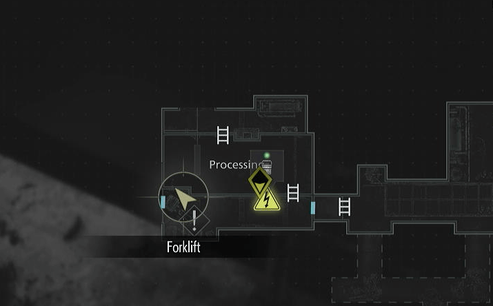 Forklift Key Map Location