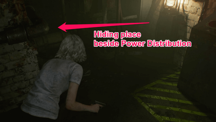 Corner beside Power Distribution