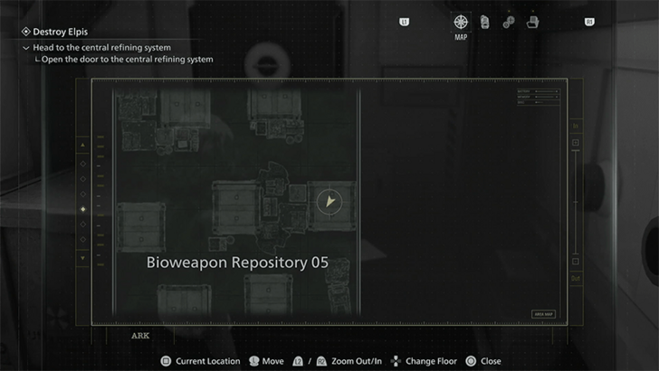 Monitor Control Room Safe Map Location