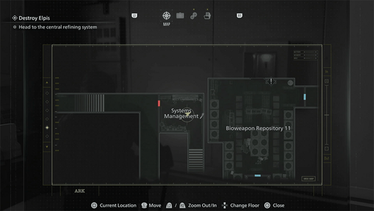 Bioweapon Repository 11 Override Key Map Location