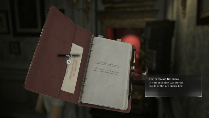 Leatherbound Notebook Overworld Location