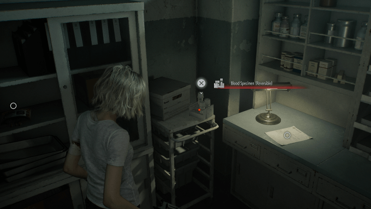 Blood Specimen (Reversible) Overworld Location