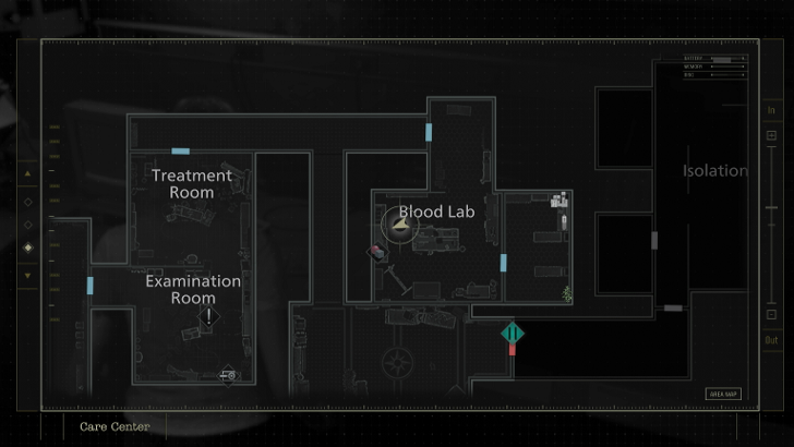 Blood Specimen (Denatured) Map Location