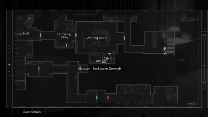 Blood Specimen (Converged) Map Location