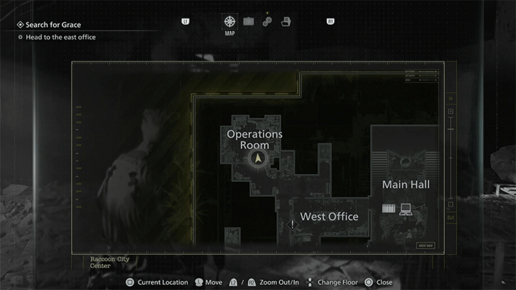 Record of Events Map Location