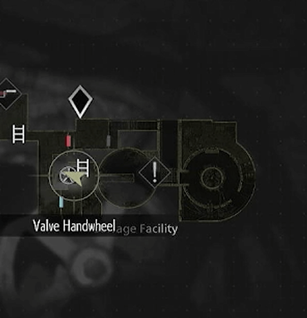 Valve Handwheel Map Location