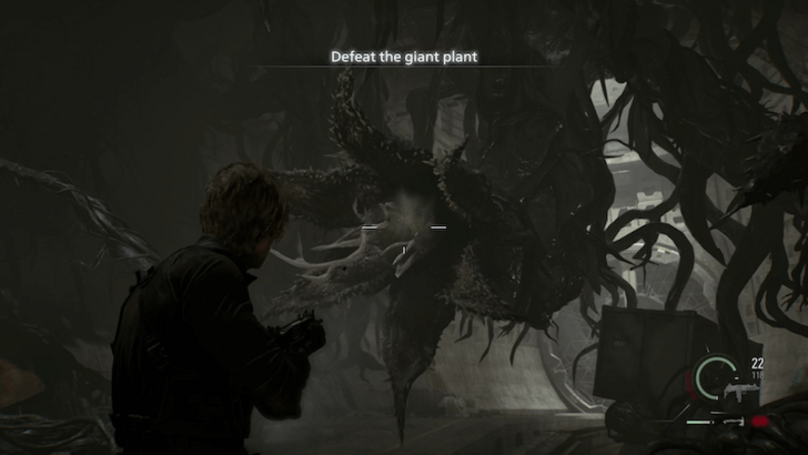 Giant Plant Boss Fight