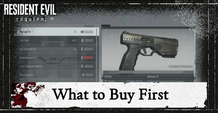 Resident Evil Requiem - What to Buy First