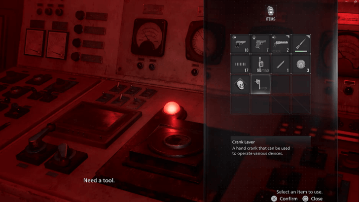 Crank Lever Overworld Location