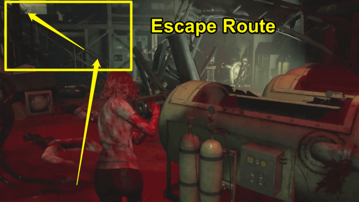 Stairs to Escape Route