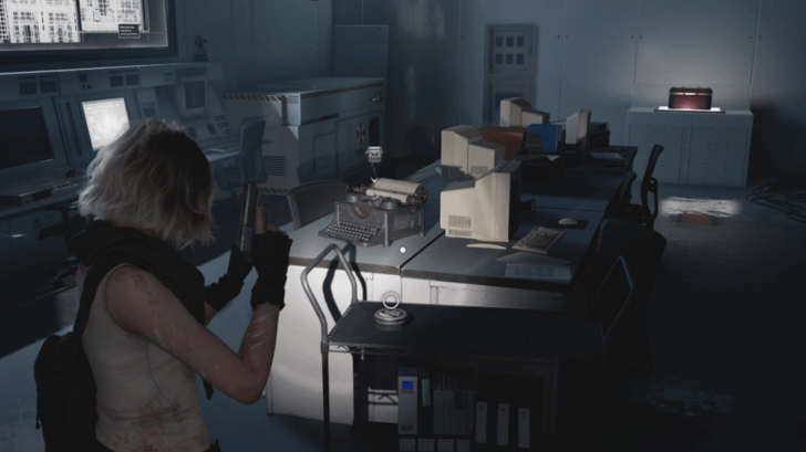 ARK Facility Operation Room Typewriter