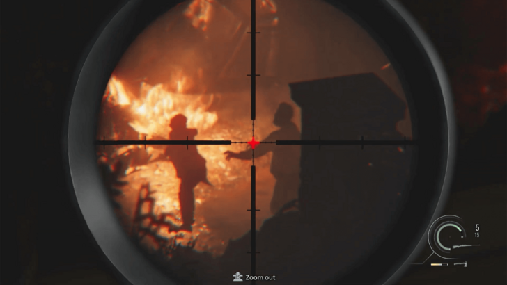 Shoot Down Zombies Using Sniper Rifle