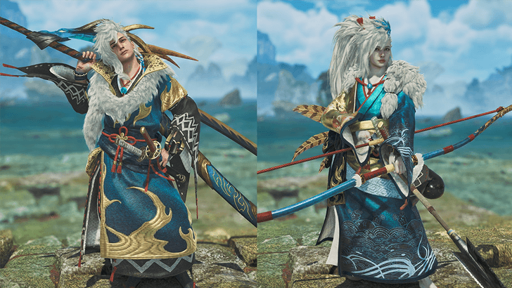 Azure Age α Armor Set