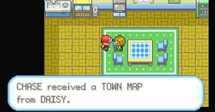 Receive a Town Map from Daisy