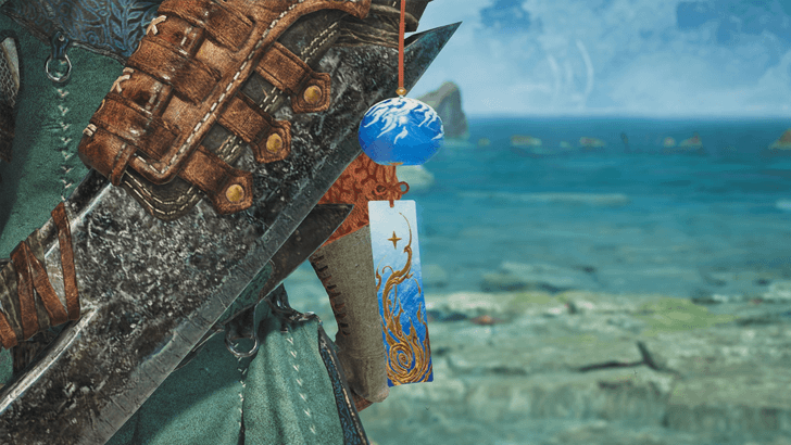 Azure Era Wind Chime Pendant