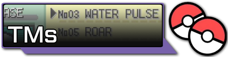 Pokemon FRLG - TMs