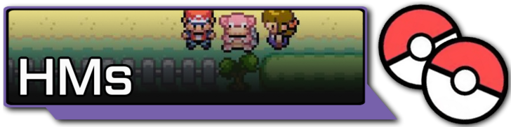 Pokemon FRLG - HMs
