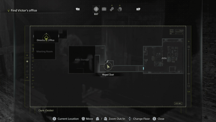 Warped Door 1 Map Location