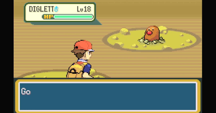 Catch a Ground Type Pokemon in Diglett
