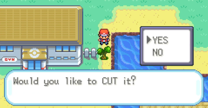 Use Cut to Enter the Vermilion Gym