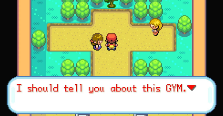 Enter the Gym and FIght the Trainers