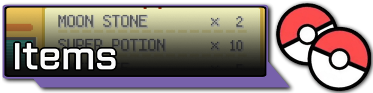 Pokemon FRLG - Items