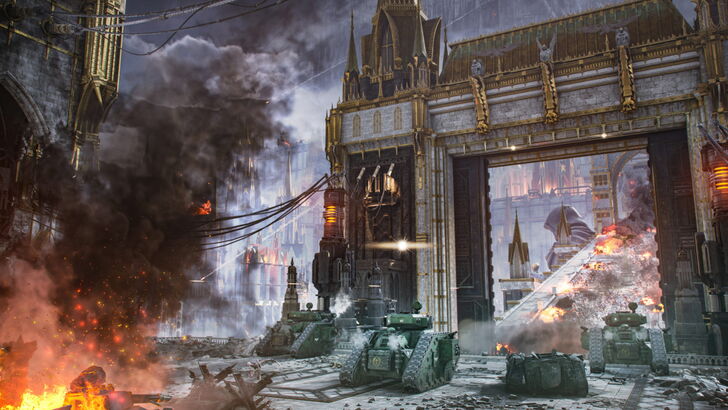 Space Marine 2 Imperial Guard Tank Division