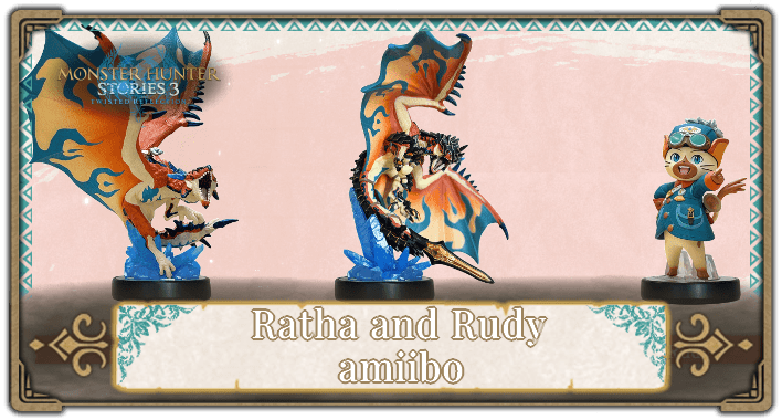 MHS3 Ratha and Rudy amiibo Banner