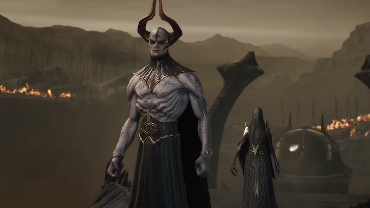 Prince Ahzrak standing