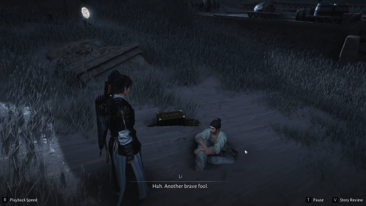 Talk to the Gold Prospector Li